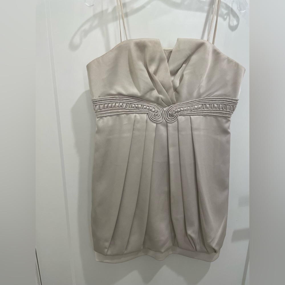 BCBG | Sliver Strapless Dress